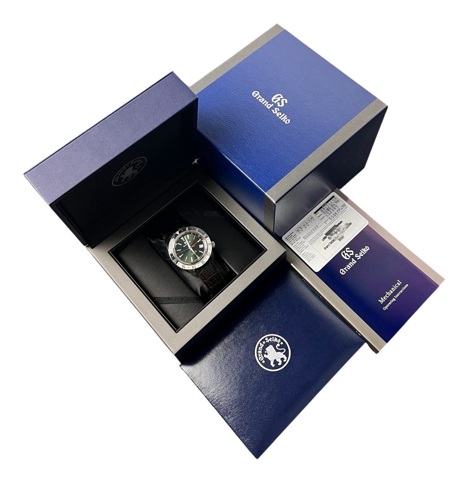 Grand Seiko Sport Green Dial Stainless Steel 44mm Automatic Mens Watch SBGJ239
