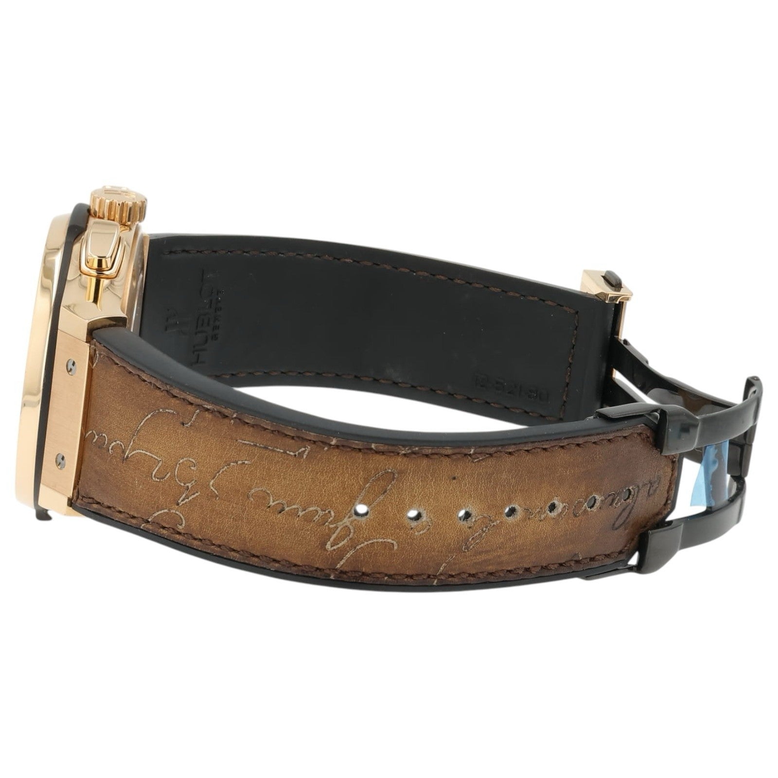 Hublot Classic Fusion Berluti Scritto Brown 18k Gold 45mm 521.OX.0500.VR.BER17