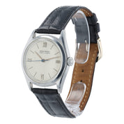 Rolex Oyster Varini Locarno Silver Dial Steel 34mm Manual Wind Unisex Watch 4377