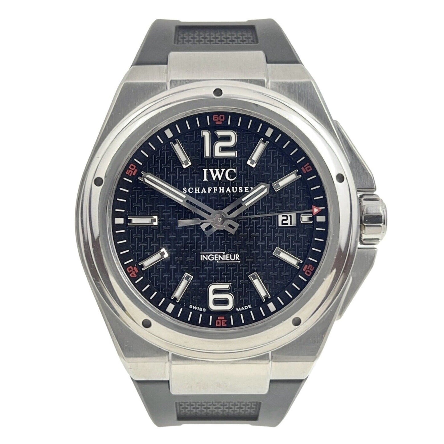 IWC Ingenieur Stainless Steel 46mm Black Dial Automatic Men’s Watch IW323601