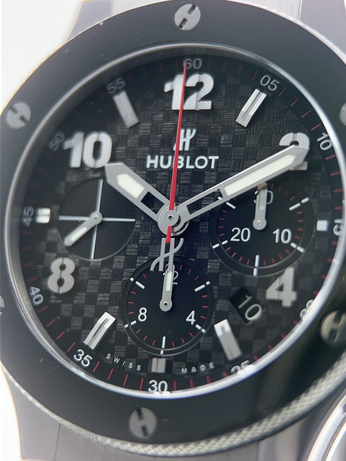 Hublot Big Bang Steel Black Dial 44mm Automatic Men’s Watch 301.SB.131.RX - B/P