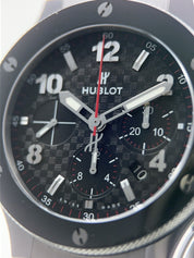 Hublot Big Bang Steel Black Dial 44mm Automatic Men’s Watch 301.SB.131.RX - B/P