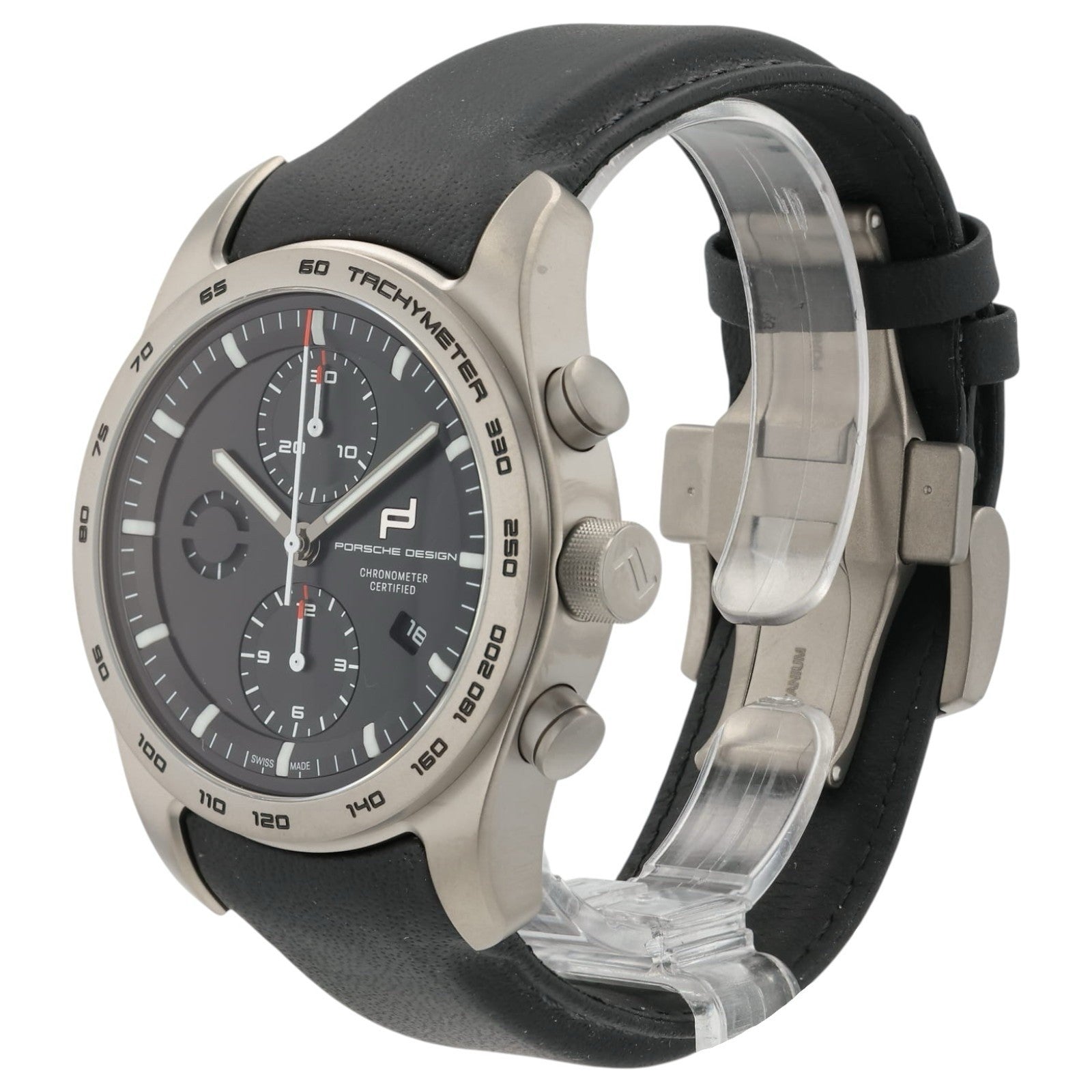 Porsche Design Black Dial Titanium 42mm Automatic Men’s Watch 6014.0001