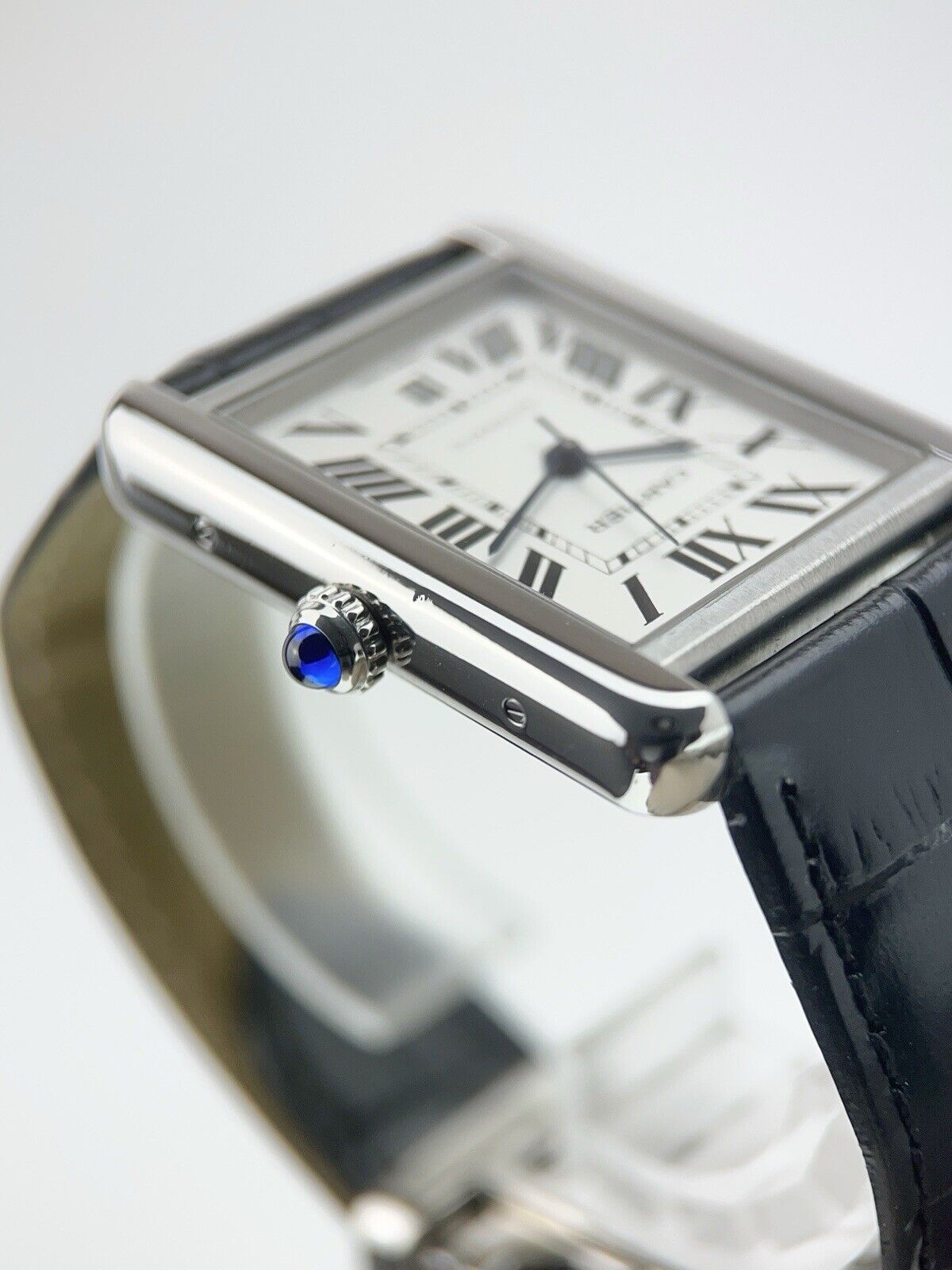 Cartier Tank Solo XL Steel Silver Color Dial 31mm Automatic Men’s Watch WSTA0029