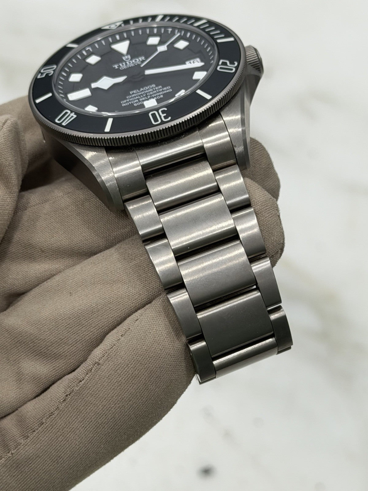 Tudor Pelagos Date Black Dial Titanium Men's Watch 25600TN  - Watch Only