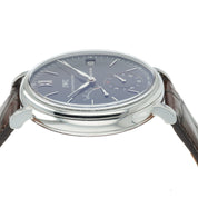 IWC Portifino Black Dial Stainless Steel 45mm Manual Wind Men’s Watch IW510102