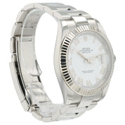 2021 Rolex Datejust White Dial Stainless Steel 41mm Automatic Men’s Watch 126334