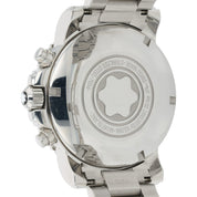 Montblanc Sport Stainless Steel Black Dial 41mm Automatic Movement Mens 7034