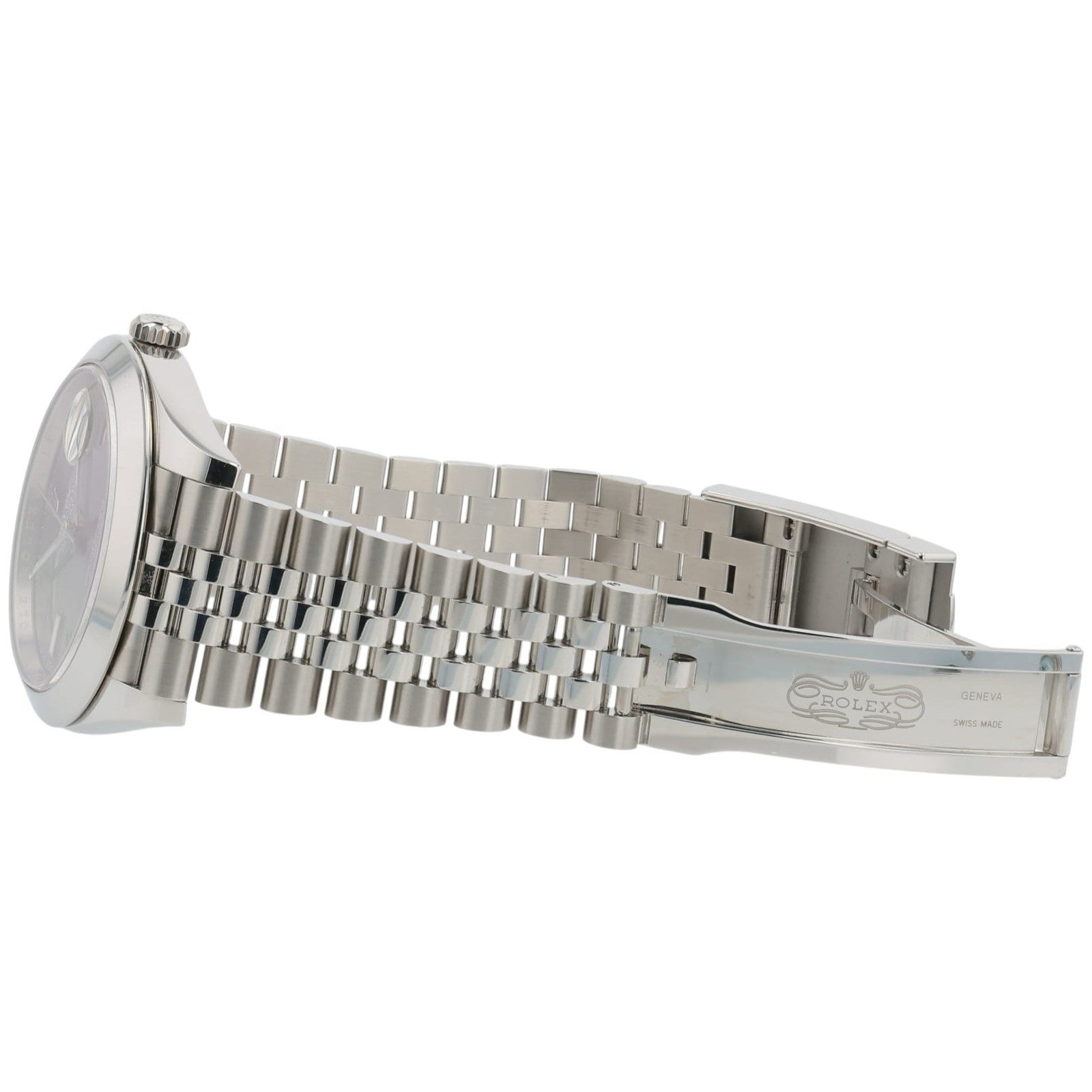 Rolex Datejust Stainless Steel Grey Dial 41mm Automatic Movement Men’s 126300