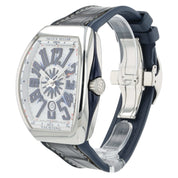 Franck Muller Yachting White Dial Stainless Steel 45mm Automatic Mens V45SCDT