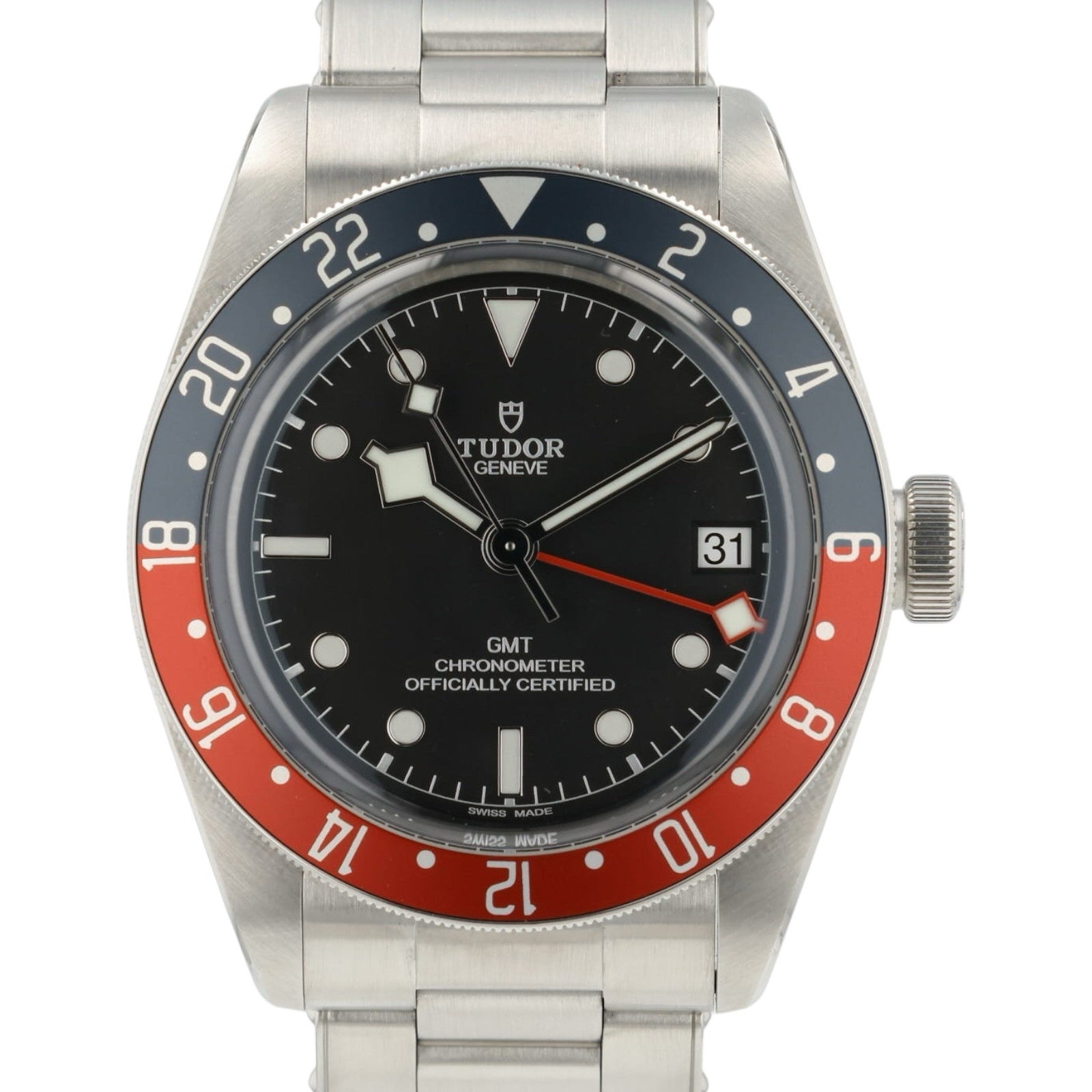 2024 Tudor Black Bay GMT Pepsi Black Dial Steel 41mm Automatic Mens 79830RB