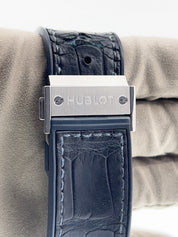 Hublot Classic Fusion Titanium Blue Dial 45mm Men's Watch 511.NS.7170.LR