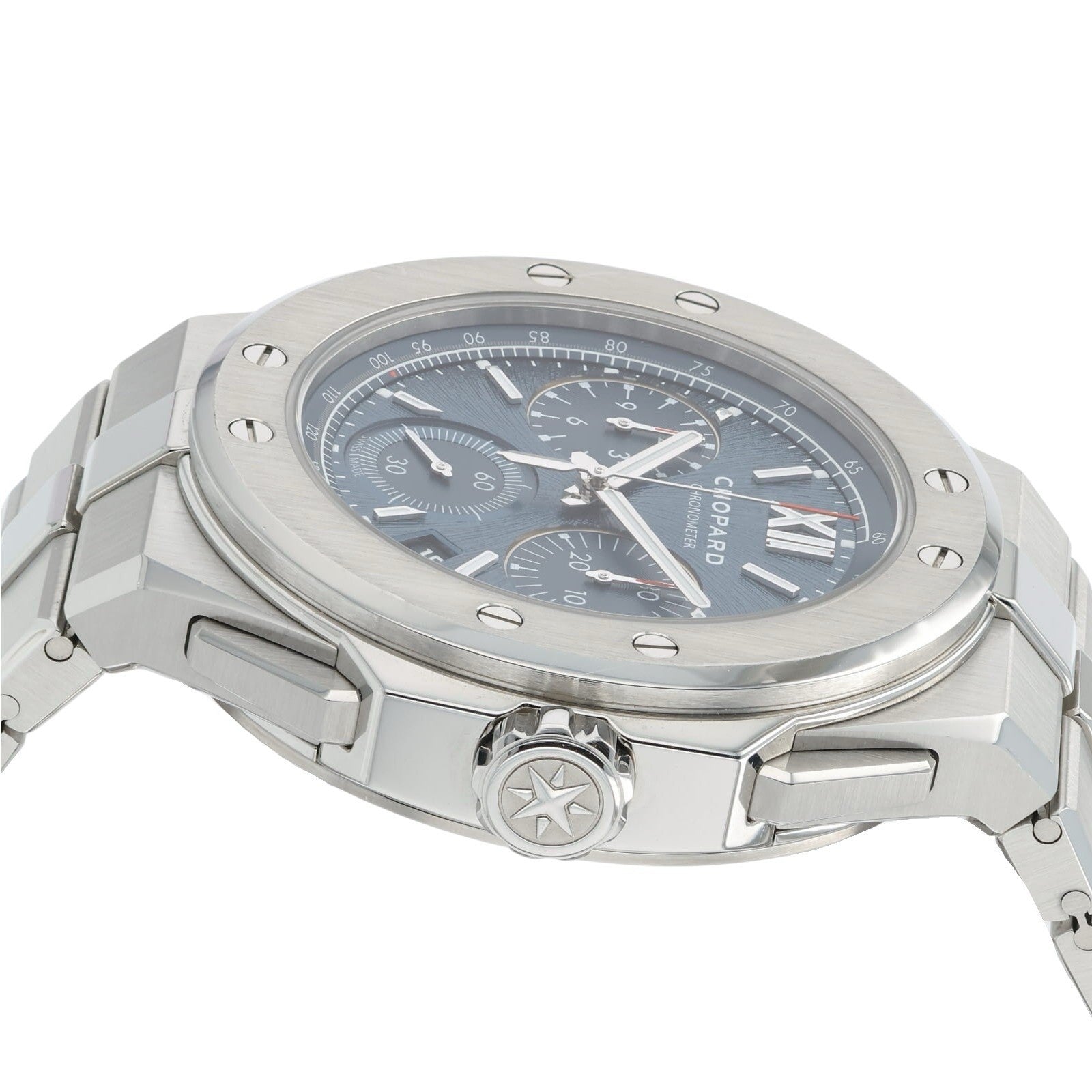 Chopard Alpine Eagle Blue Dial Stainless Steel 44mm Automatic Men’s Watch 298609