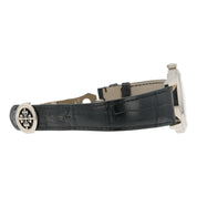 Patek Calatrava Black Dial 18k White Gold 39mm Automatic Movement Men’s 6006G