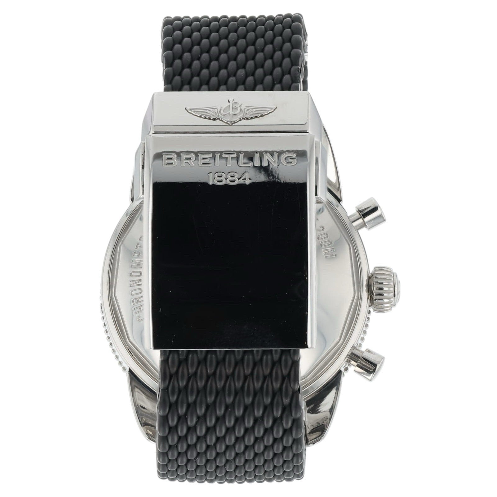 Breitling Superocean Steel & Gold Black Dial 44mm Automatic Mens Watch U23370