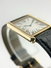 Cartier Tank Solo 18k Yellow Gold and Steel 27mm Quartz Men’s Watch W5200004