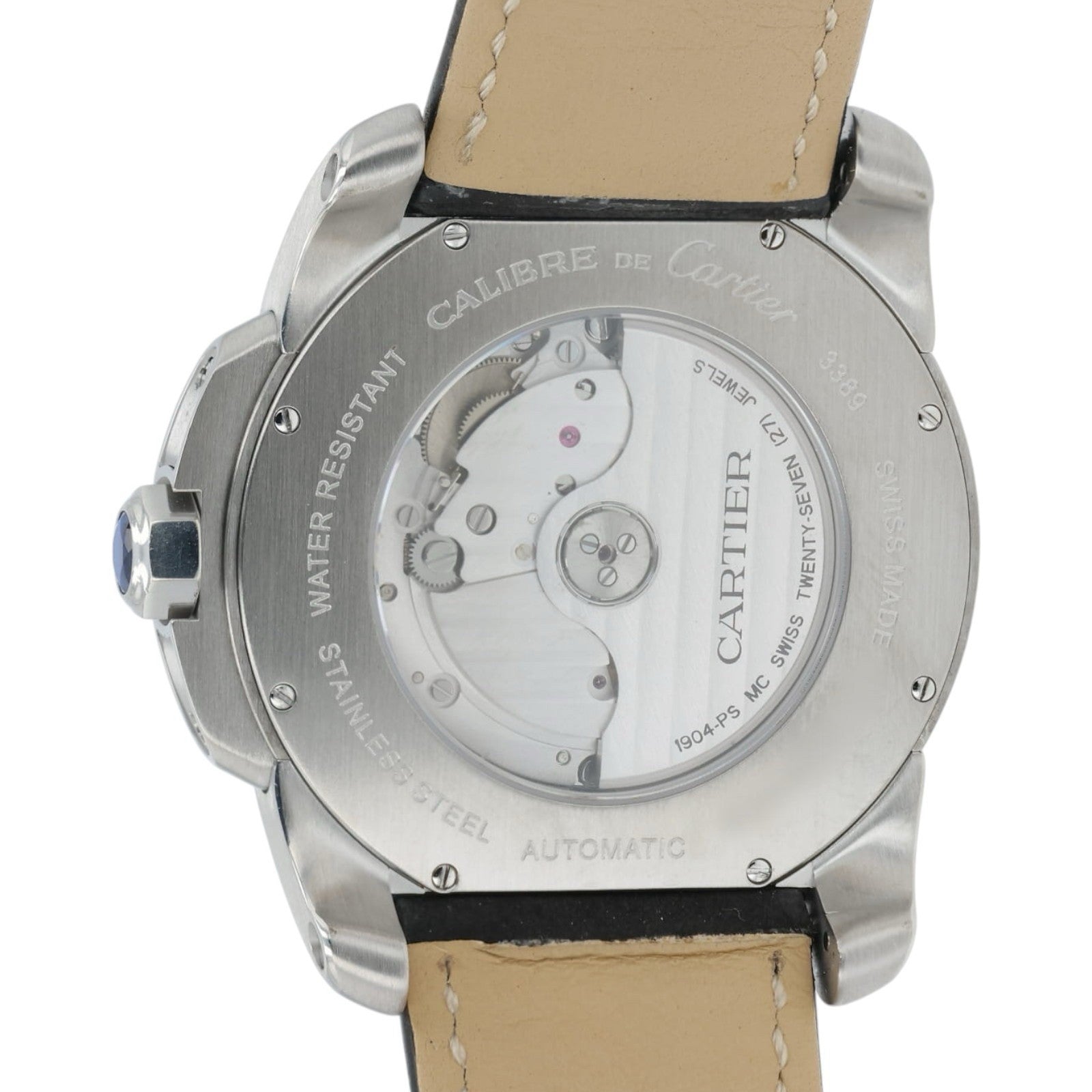 Cartier Calibre de Cartier Silver Dial Steel 42mm Automatic Men’s Watch W7100037