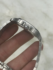 Cartier Santos Stainless Steel Grey Dial 39.8mm Automatic Men's Watch WSSA0037