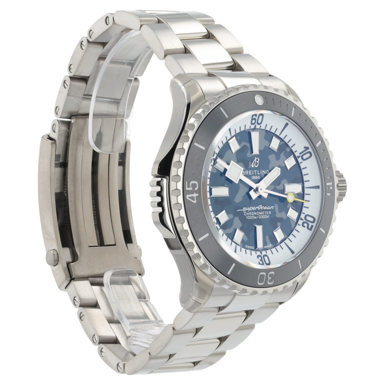 NEW Breitling Superocean Super Diver Titanium Auto 46mm Watch E10379351B1E1