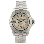 Breitling Super Ocean Steelfish White Dial Steel 44mm Automatic Mens A17390