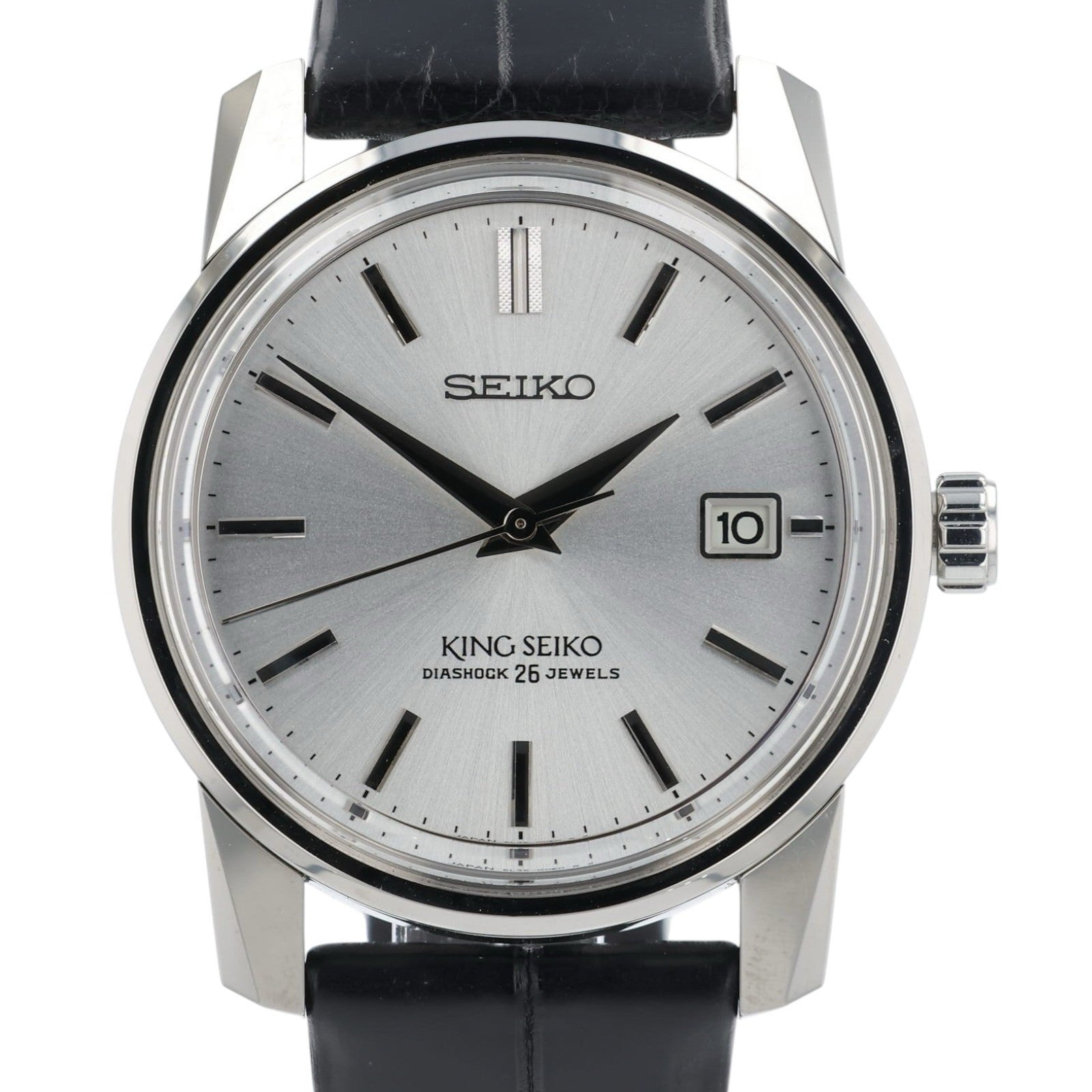 King Seiko 140th Anniversary Silver Dial Steel 38mm Auto Men's Watch SJE083