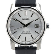 King Seiko 140th Anniversary Silver Dial Steel 38mm Auto Men's Watch SJE083