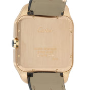 Cartier Santos Dumont Grey Dial 18k Rose Gold 35mm Manual Wind Men’s Watch 2650