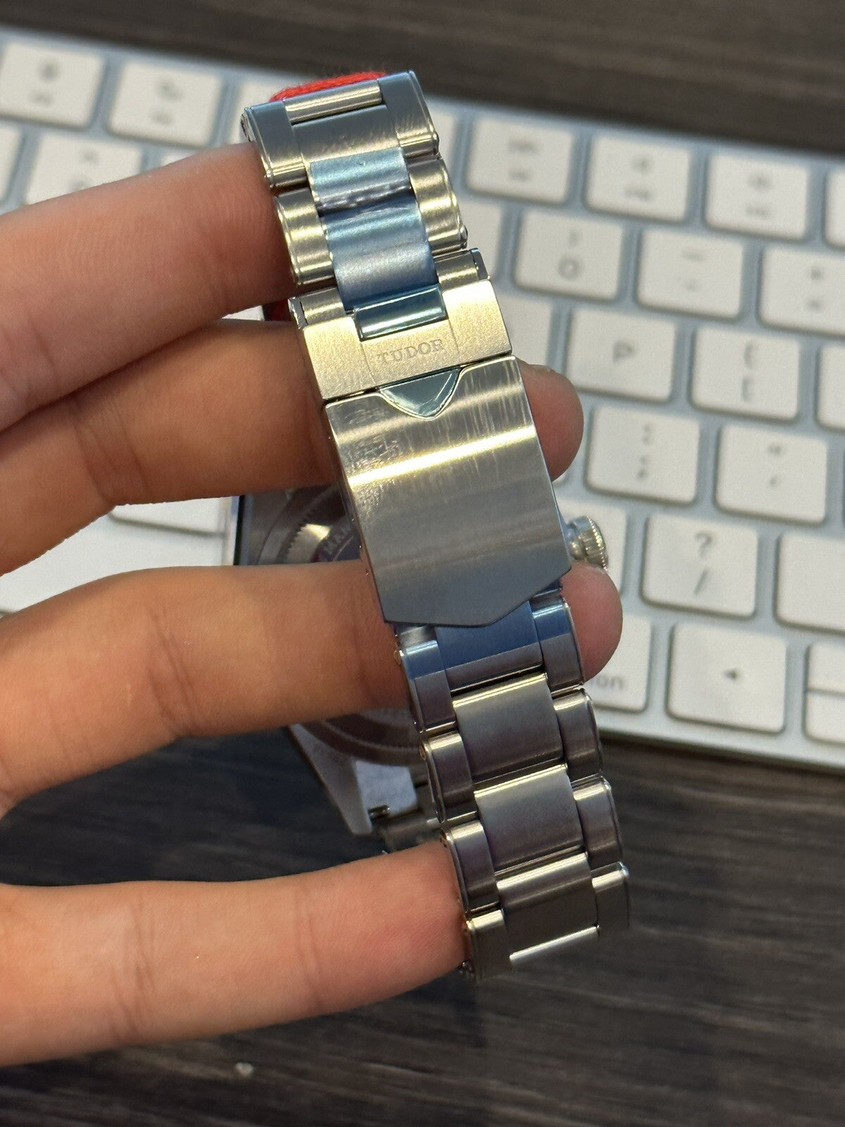 NEW 2025 Tudor Black Bay Pepsi GMT 79830RB Opaline Dial Watch  Box/Papers