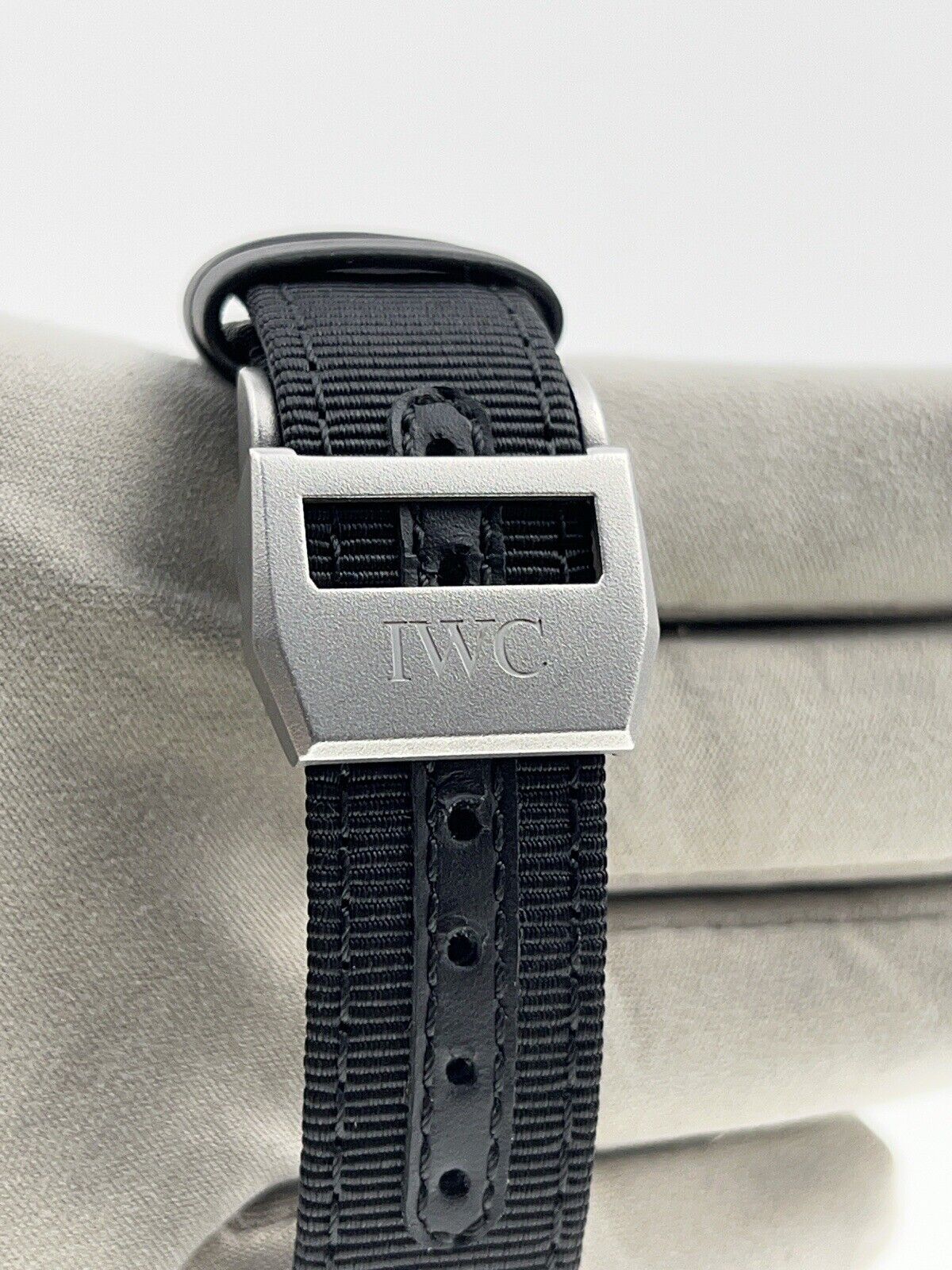 IWC Pilot Chronograph Top Gun Ceramic Black Automatic Mens Watch IW389101 - B/P