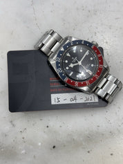 2021 Tudor Black Bay GMT Pepsi Black Dial Stainless Steel Men's Watch 79830RB