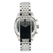 Tag Heuer Autavia Black Dial Stainless Steel 42mm Automatic Mens Watch CBE2110