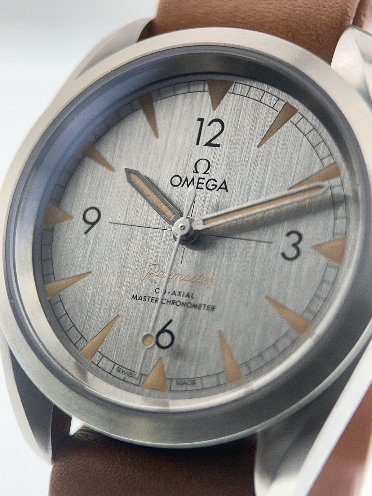 Omega Railmaster Steel Grey Dial 40mm Automatic Men's Watch 220.12.40.20.06.001