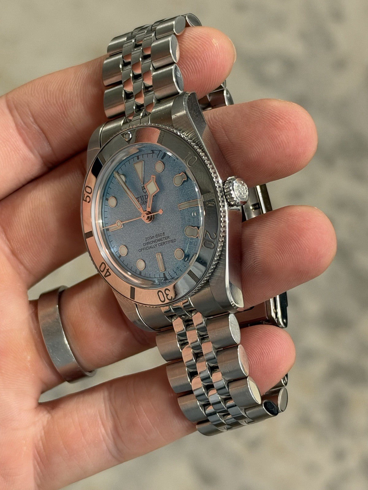 2025 Tudor Black Bay 54 Stainless Blue Lagoon 37mm Men's Watch 79000-0001