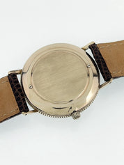 Blancpain Vintage 18k White Gold Silver Dial 33mm Manual Wind Men's Watch