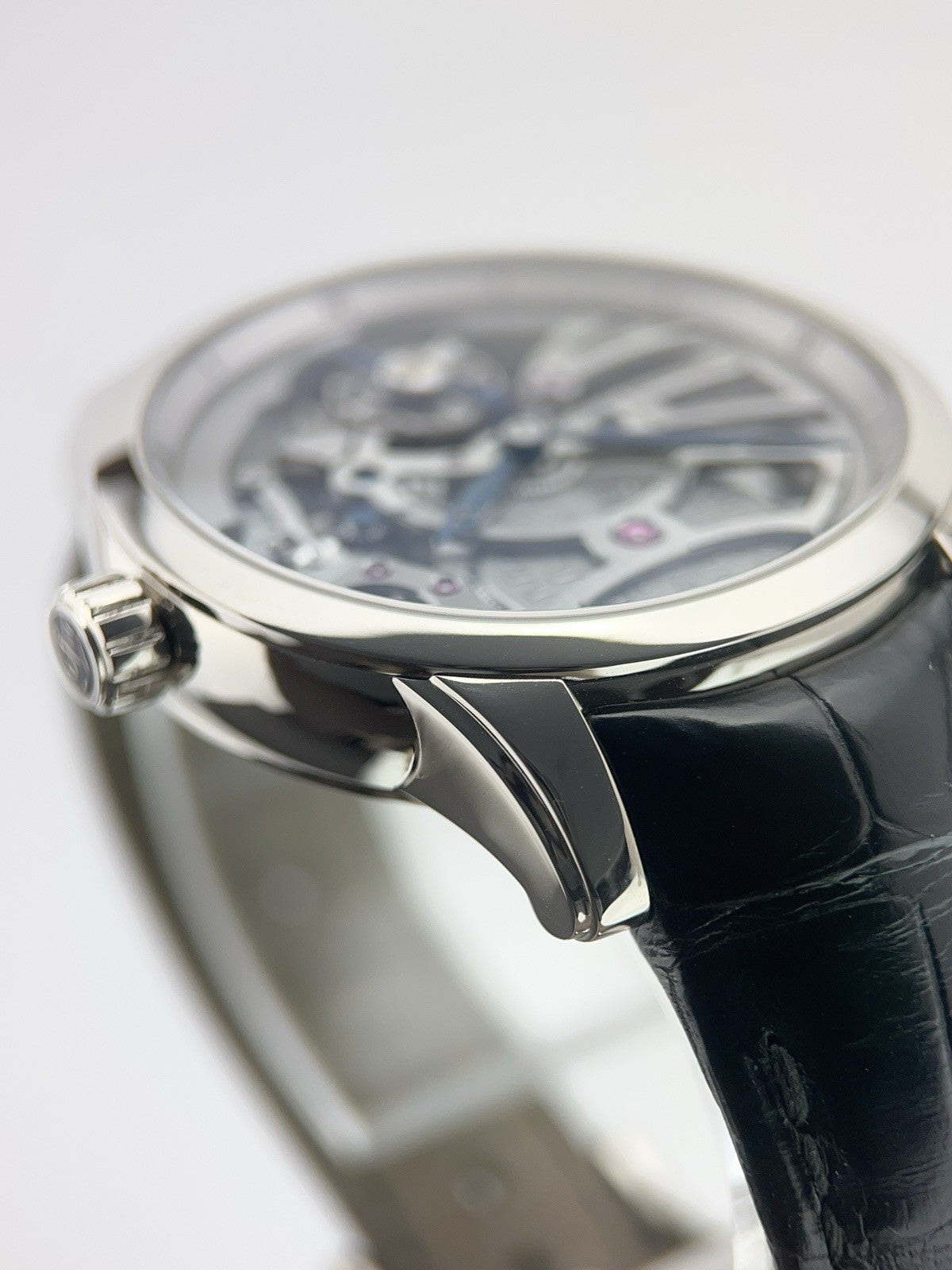 Ulysse Nardin Classic 18k White Gold Skeleton Dial 44mm Men’s Watch 1700-129