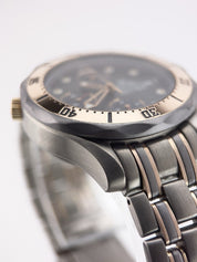 Omega Seamaster Chrono Titanium Blue Dial 42mm Automatic Men’s Watch 2296.80.00