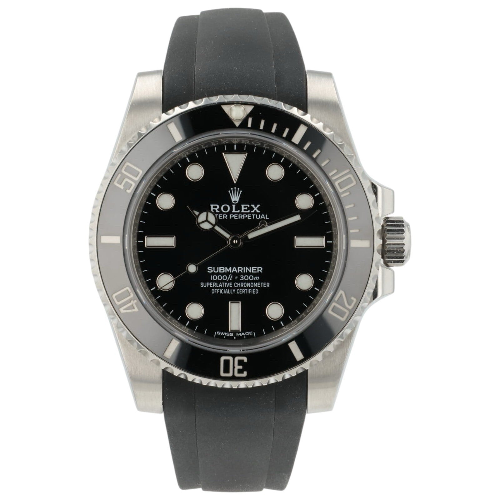 Rolex Submariner No Date Black Dial Stainless Steel 40mm Automatic Men’s 114060