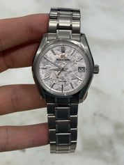 Grand Seiko Heritage Collection “Shunbun” Pink Dial Titanium Watch SBGA413