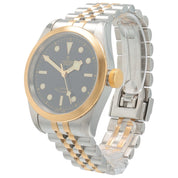 Tudor Black Bay Gold & Steel Black Dial 41mm Automatic Movement Mens Watch 79543