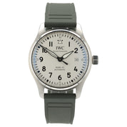 IWC Mark XX SIlver Dial Stainless Steel 40mm Automatic Mens Watch IW328207