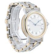 Breguet Marine Gold & Steel Silver Dial 35mm Automatic Movement Mens 3400SA