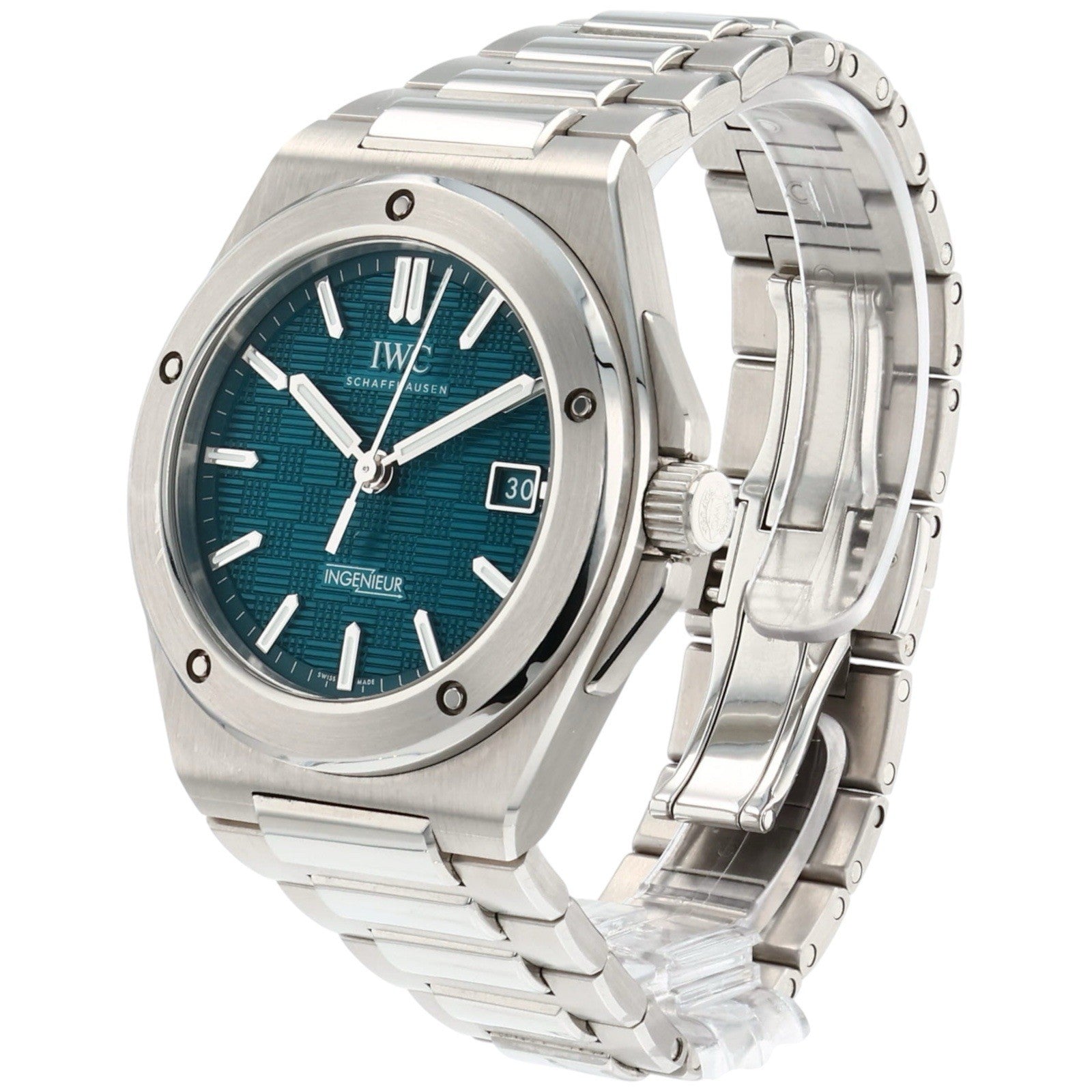 2025 IWC Ingenieur Stainless Steel Green Dial 40mm Automatic Mens Watch IW328903