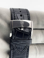 Parmigiani Fleurier Tonda 18k White Gold Black Dial 40mm Automatic Men’s PFC288