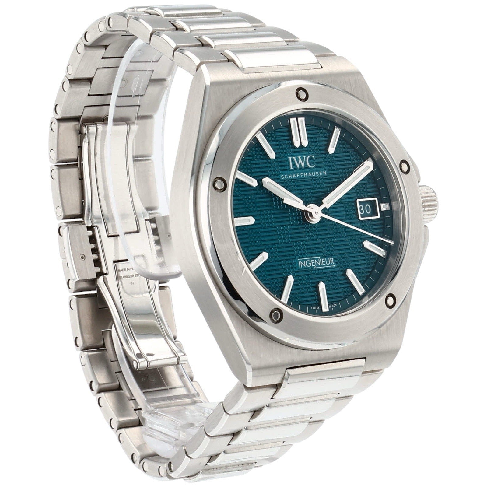 2025 IWC Ingenieur Stainless Steel Green Dial 40mm Automatic Mens Watch IW328903