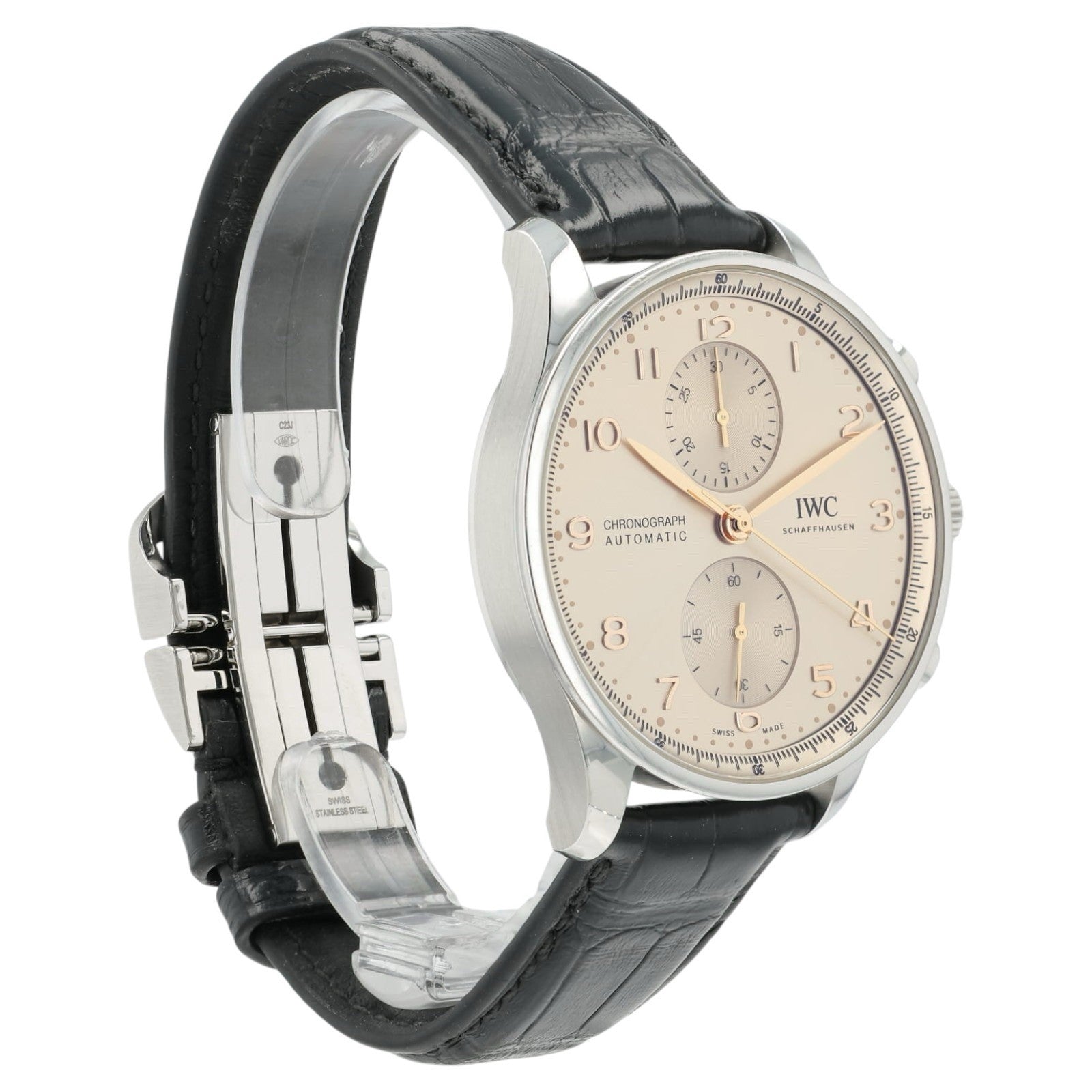 IWC Portugiesser Dune Dial 41mm Stainless Steel Automatic Men’s Watch IW371624