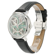 Accutron Electrostatic Spaceview Green Dial Steel 43.5mm Quartz Men’s 2ES6A001