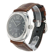 Panerai Radiomir Black Dial Stainless Steel 45mm Manual Wind Mens Watch PAM00753