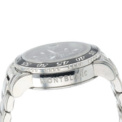 Montblanc Sport Stainless Steel Black Dial 41mm Automatic Movement Mens 7034