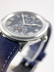 Ulysse Nardin Marine Stainless Steel Blue Dial 38mm Automatic Men's Watch 263-22