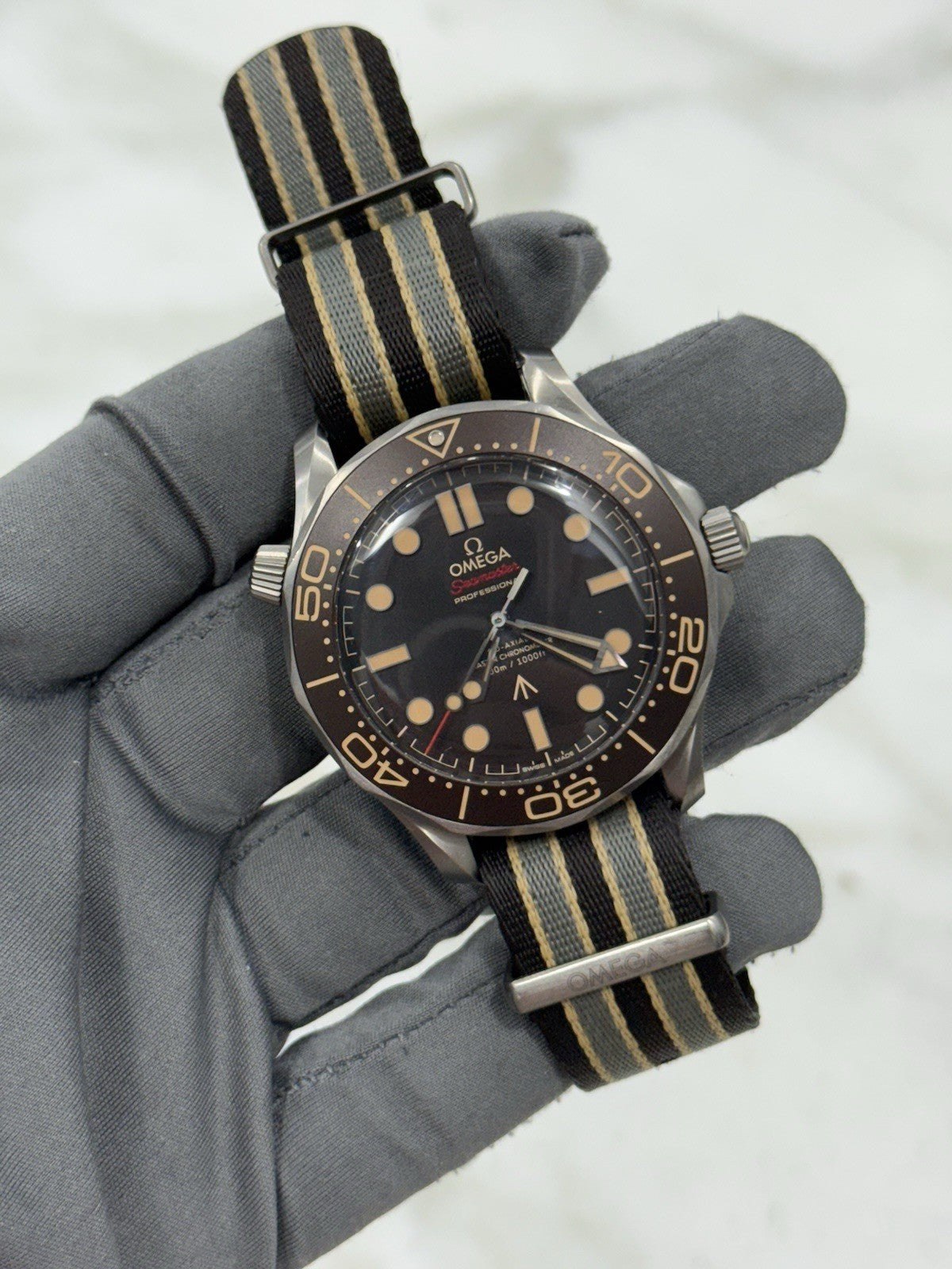 Omega Seamaster No Time to Die James Bond Mens Watch 210.92.42.20.01.001